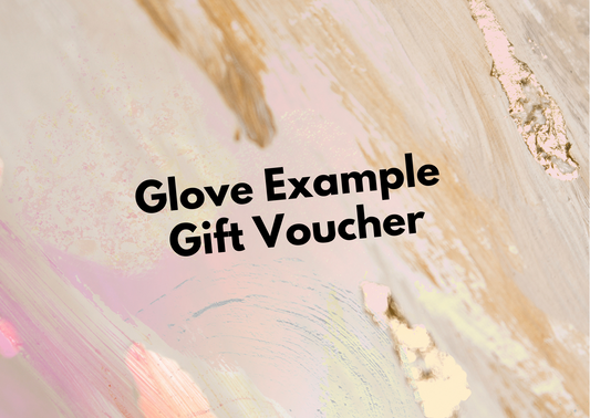 ART BY GLOVE EXAMPLE GIFT CARD