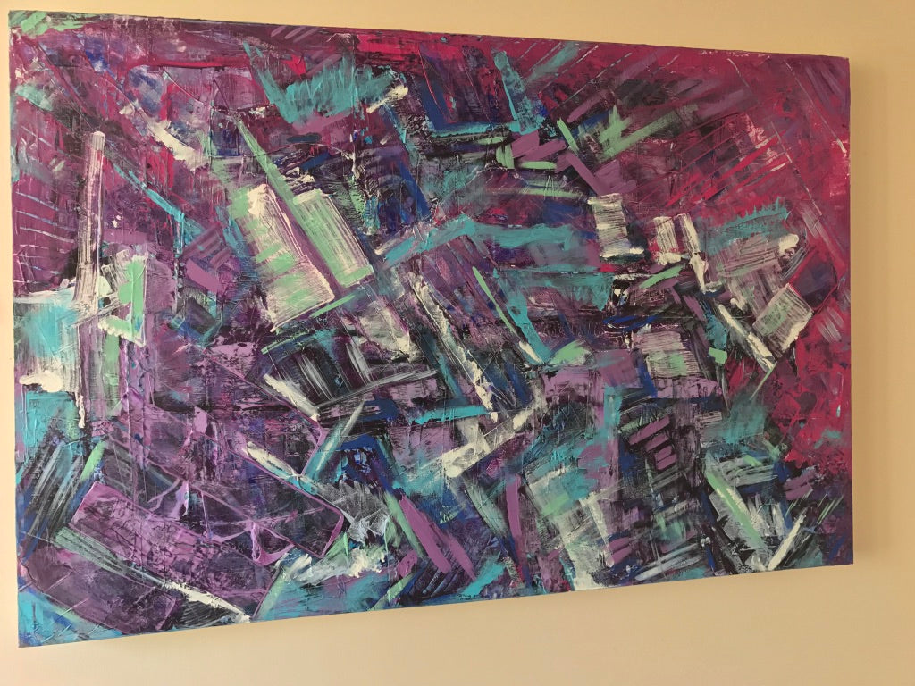 Large Painting - Alien Abyss